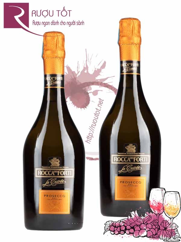 Rượu Vang Rocca Dei Forti Prosecco Le Cuvee Cao Cấp