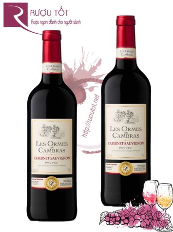 Rượu Vang Les Ormes De Cambras Cabernet Sauvignon Cao Cấp