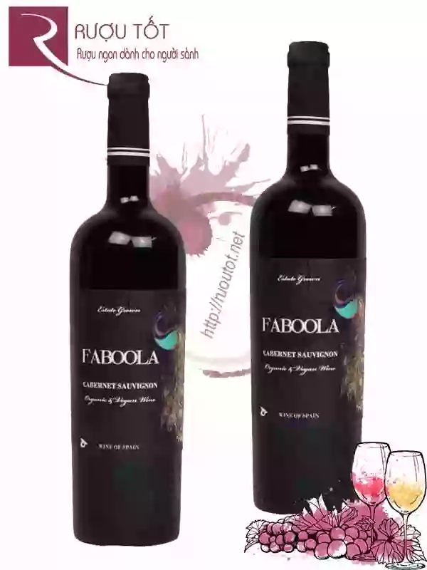 Rượu Vang Faboola Cabernet Sauvignon Organic Chính hãng