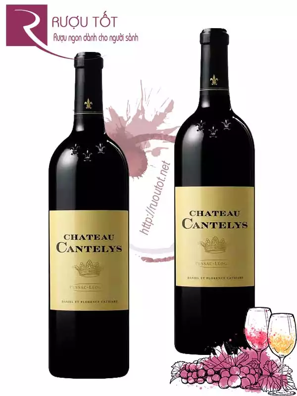 Rượu Vang Chateau Cantelys Rouge