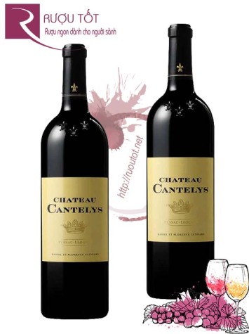 Rượu Vang Chateau Cantelys Rouge Chính hãng