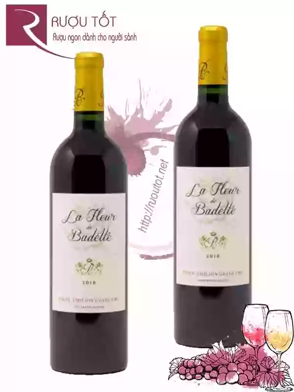 Rượu Vang La Fleur De Badette Grand Cru Chính Hãng