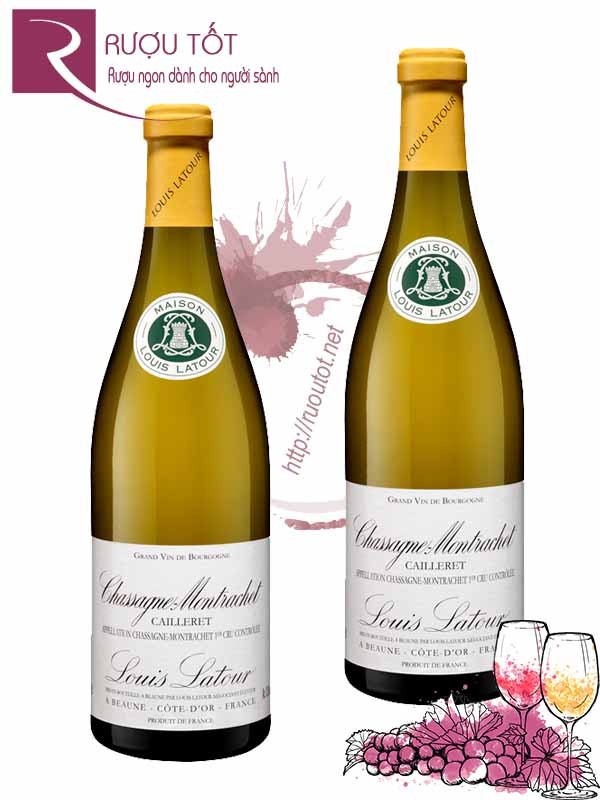 Rượu Vang Chassagne Montrachet Louis Latour Premier Cru Thượng Hạng