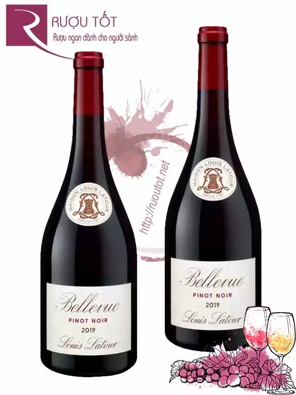 Rượu Vang Bellevue Louis Latour Pinot Noir Cao Cấp