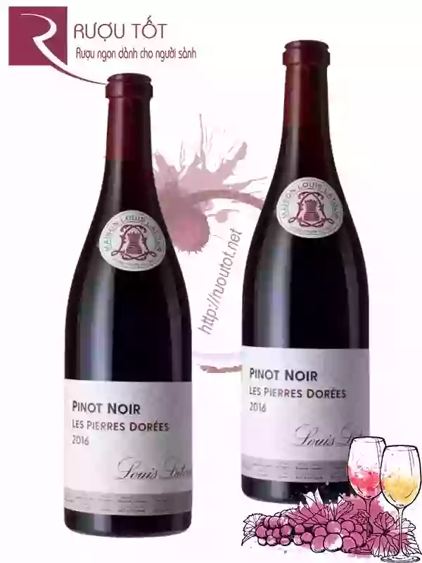 Rượu Vang Pinot Noir Les Pierres Dorées Louis Latour Cao Cấp