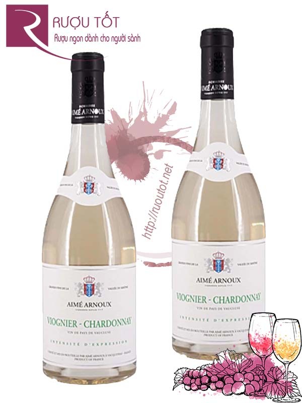 Rượu Vang Viognier Chardonnay Aimé Arnoux Cao Cấp