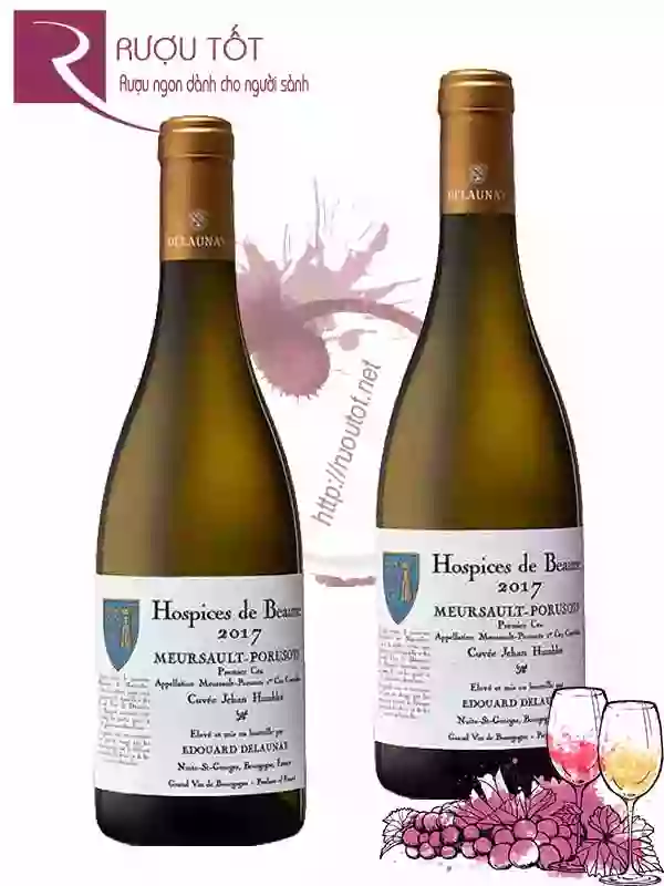 Rượu Vang Meursault 1er Cru Poruzots Cuvée Jéhan Humblot Cao Cấp