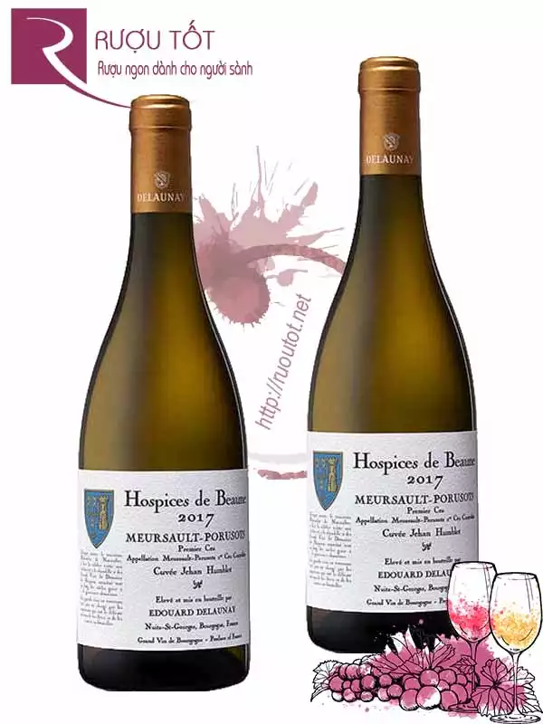Rượu Vang Meursault 1er Cru Poruzots Cuvée Jéhan Humblo