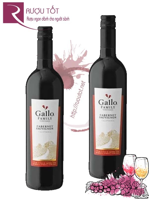 Rượu Vang Gallo Family Vineyards Varietal Cabernet Sauvignon Cao Cấp