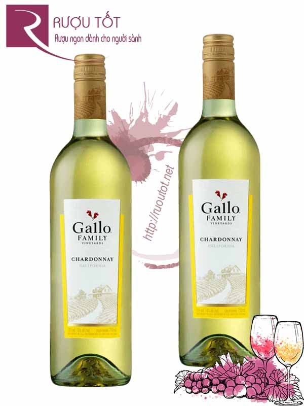 Rượu Vang Gallo Family Chardonnay Wine Chính Hãng