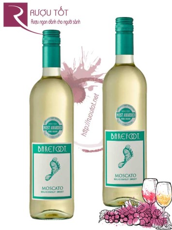 Rượu Vang Barefoot Varietal Moscato Chính Hãng