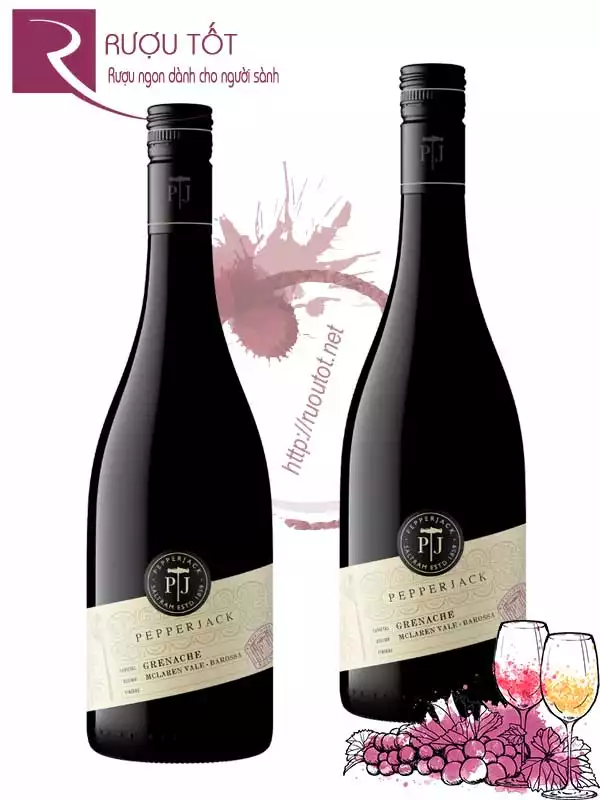 Rượu Vang Pepper Jack Grenache Saltram Thượng Hạng