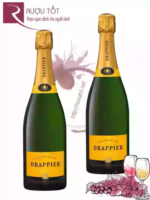 Rượu Champagne Drappier Brut Carte d'Or