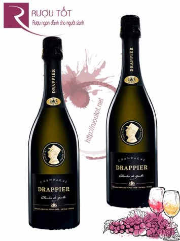 Rượu vang Pháp Champagne Drappier Cuvee Charles de Gaulle