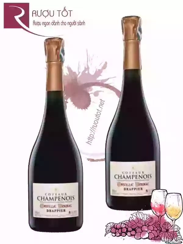 Rượu vang Pháp Champagne Drappier Urville Coteaux Champenois