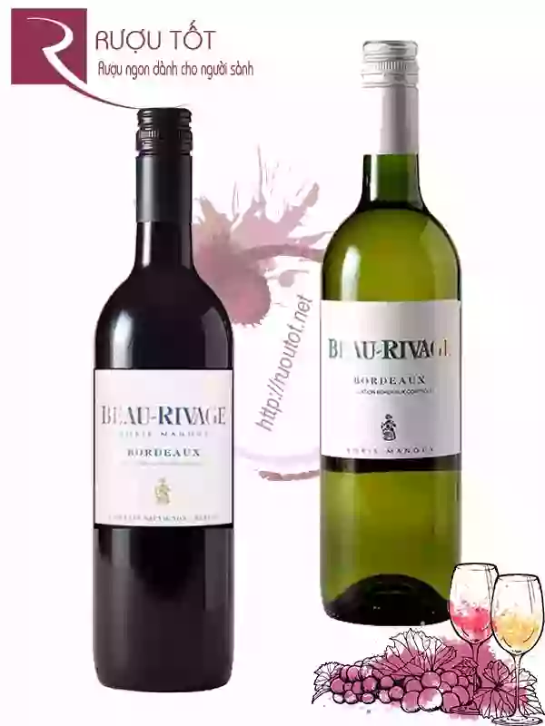 Rượu Vang Pháp Borie Manoux Beau Rivage (red – white)