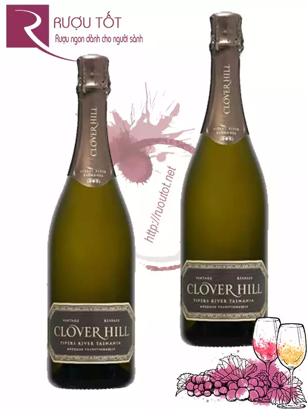 Rượu vang nổ Clover Hill Vintage Release Tasmania Hảo hạng
