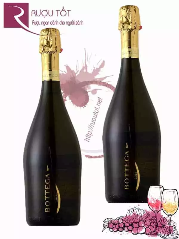 Rượu vang nổ Bottega Millesimato Brut Spumante Bianco