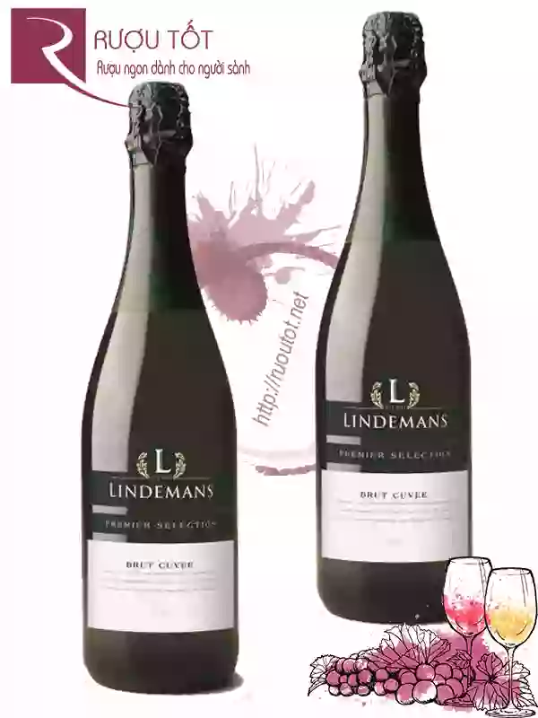 Rượu vang nổ Lindemans Premier Selection Brut Cuvee Cao cấp