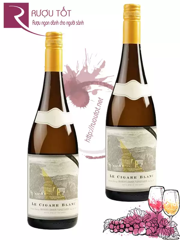 Rượu Vang Le Cigare Blanc Bonny Doon Volant 2008