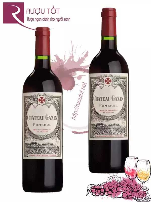 Rượu Vang Chateau Gazin Pomerol Thượng hạng