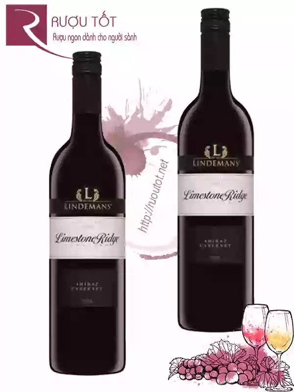 Rượu Vang Lindemans Limestone Ridge Cabernet Shiraz