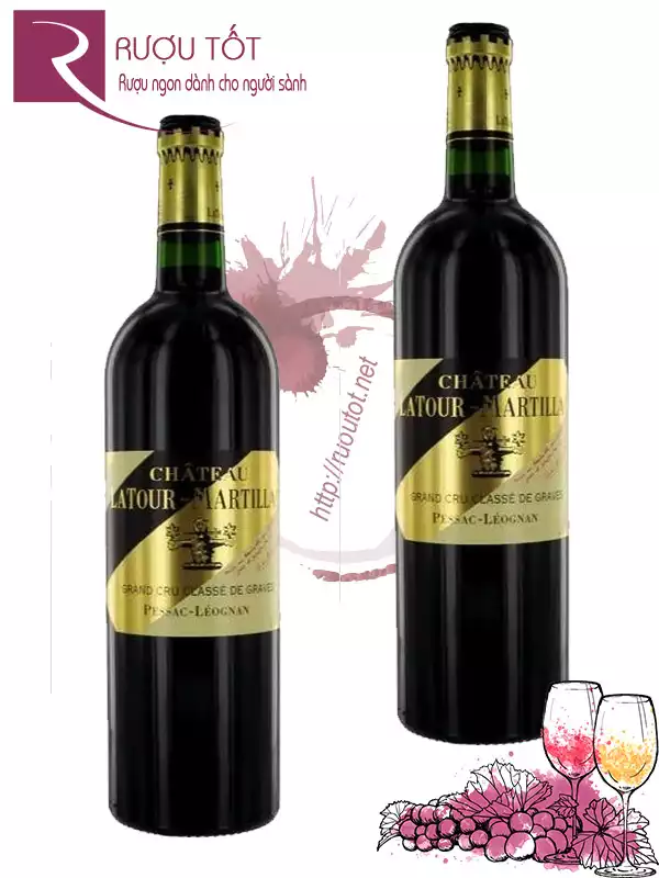 Vang Pháp Chateau Latour Martillac Pessac Leognan Hảo hạng