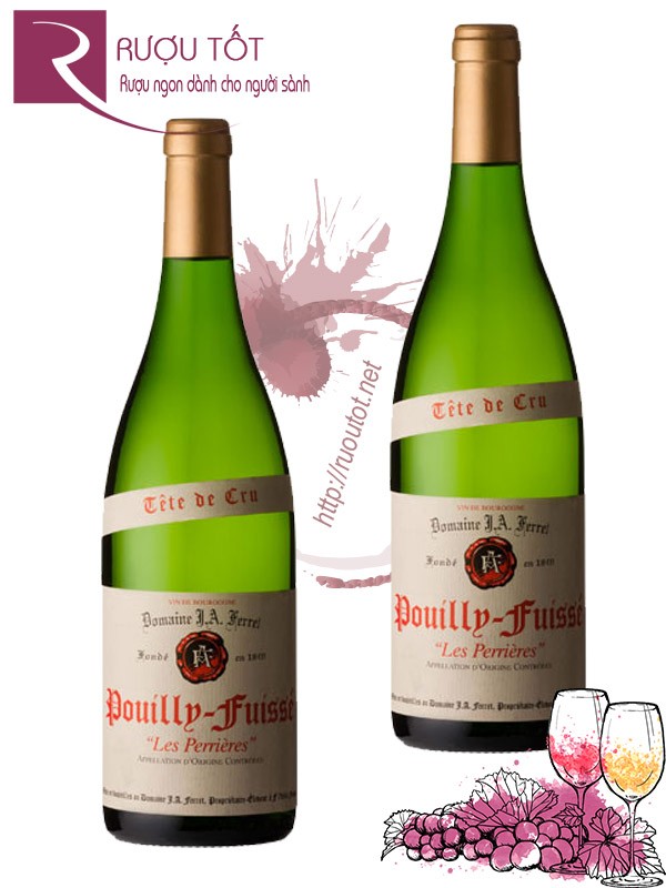 Rượu vang Les Perrieres Pouilly Fuisse Domaine JA Ferret
