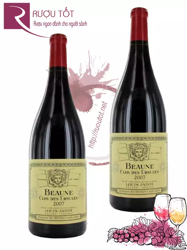 Vang Pháp Beaune Clos des Ursules Louis Jadot Thượng hạng