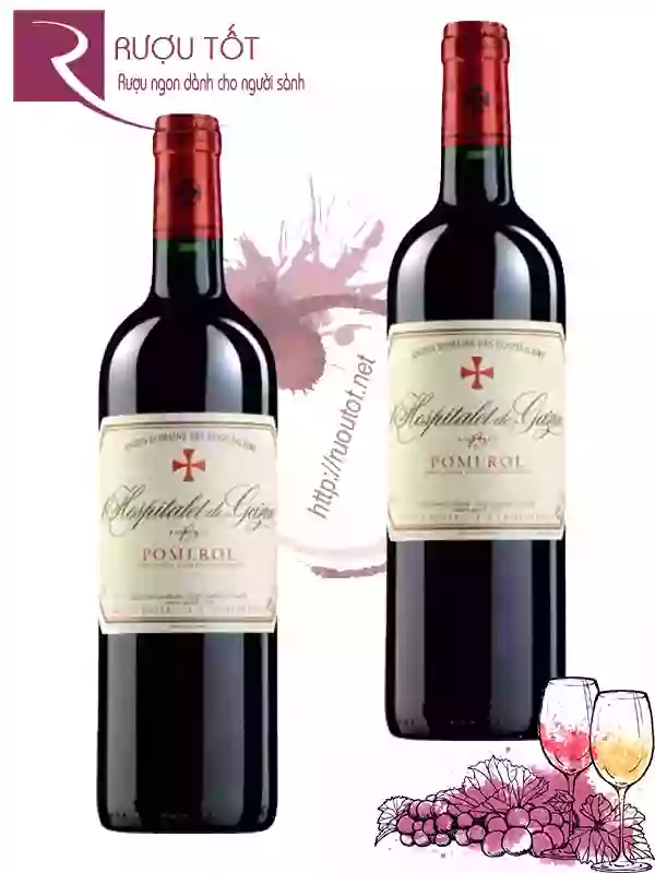 Rượu Vang LHospitalet de Gazin Pomerol Bordeaux