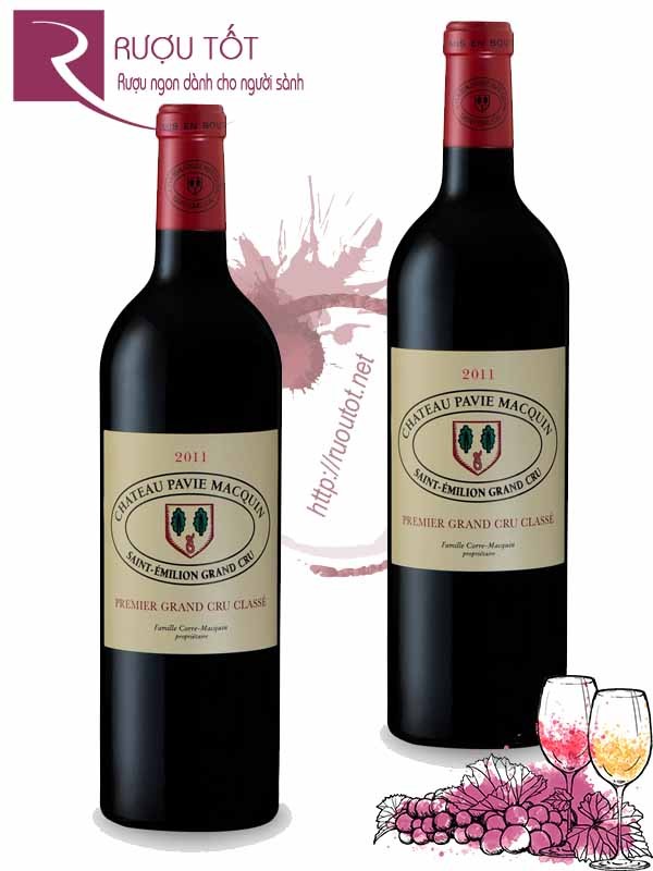 Rượu Vang Chateau Pavie Macquin Premier Grand Cru Classes Cao cấp