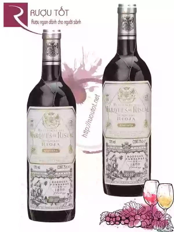 Rượu Vang Marques de Riscal Tempranillo Rioja Riserva