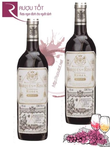 Rượu Vang Marques de Riscal Tempranillo Rioja Riserva Giá rẻ