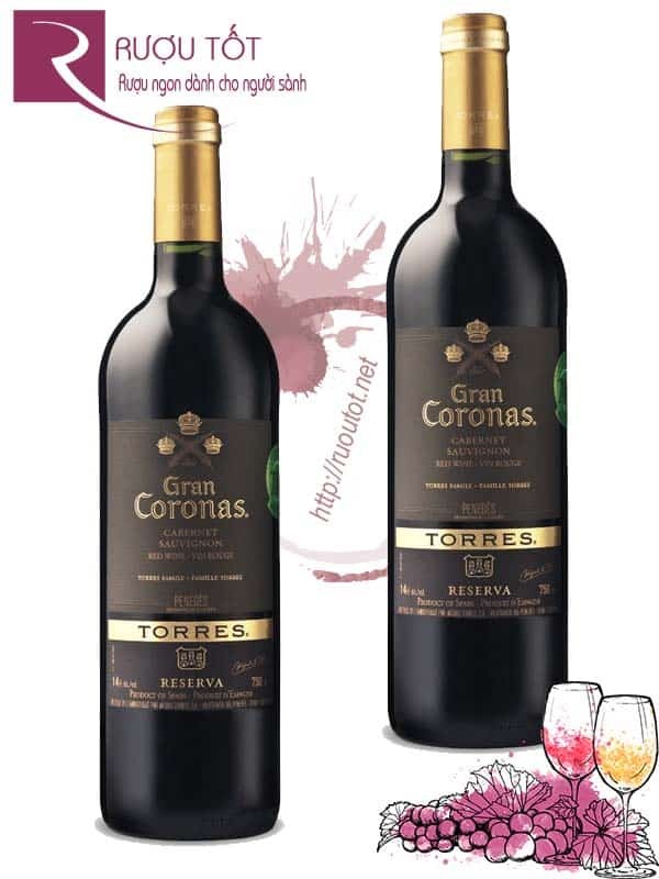 Rượu Vang Gran Coronas Torres Penedes Cabernet Sauvignon Chính Hãng