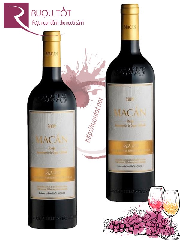 Rượu Vang Macan Bodegas Benjamin de Rothschild Vega Sicilia Cao Cấp