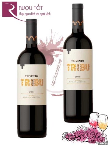 Rượu vang Tribu Trivento Syrah Mendoza Thượng hạng