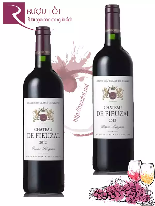 Vang Pháp Chateau de Fieuzal Pessac Leognan Thượng hạng