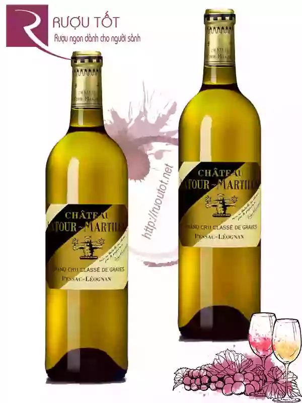 Rượu Vang Chateau Latour Martillac White Pessac Leognan Cao Cấp