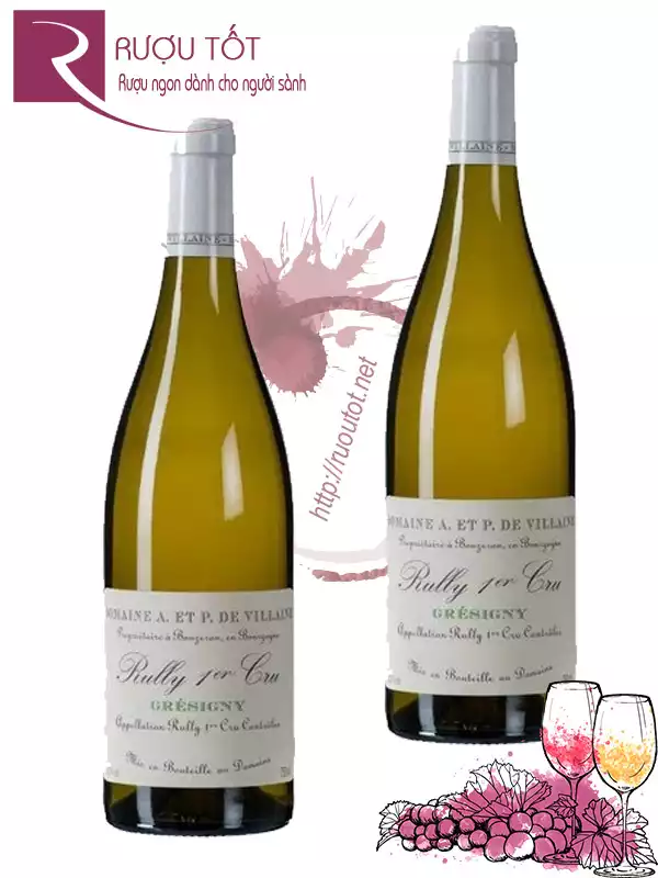 Vang Pháp Domaine A Et P de Villaine Rully 1er Gresigny Hảo hạng