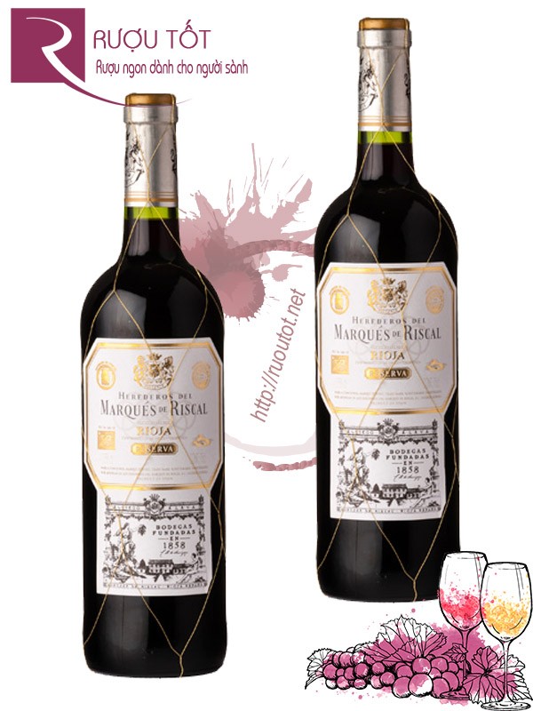Rượu Vang Marques de Riscal Rioja Riserva Magnum 1500ml