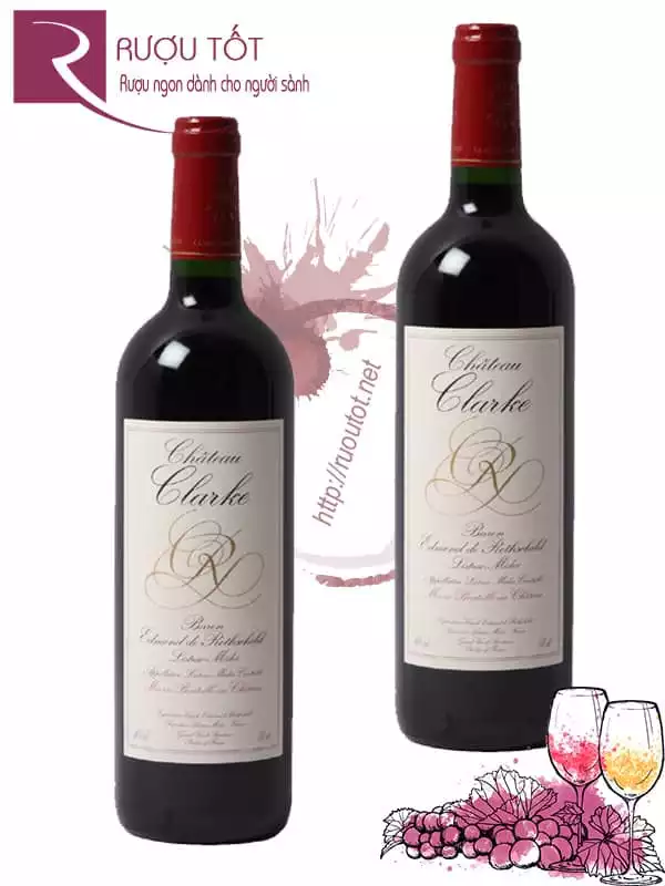 Vang Pháp Chateau Clarke Baron Edmond De Rothschild Thượng hạng