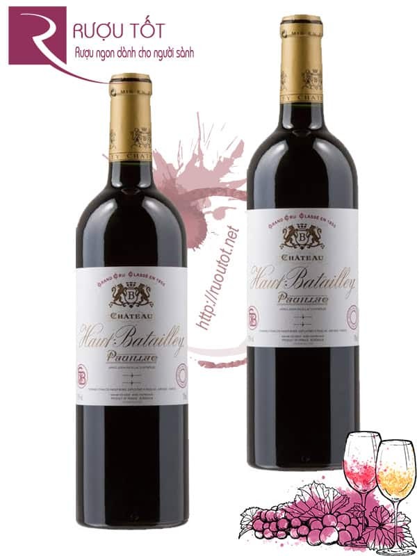 Rượu Vang Chateau Haut Batailley Pauillac Hảo hạng