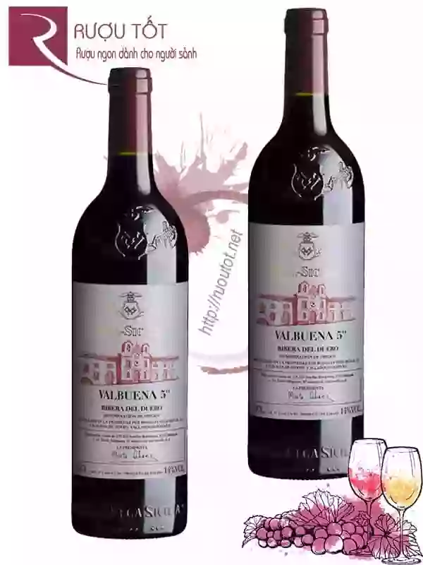Rượu vang Valbuena 5° Tinto Ribera del Duero Vega Sicilia Thượng hạng