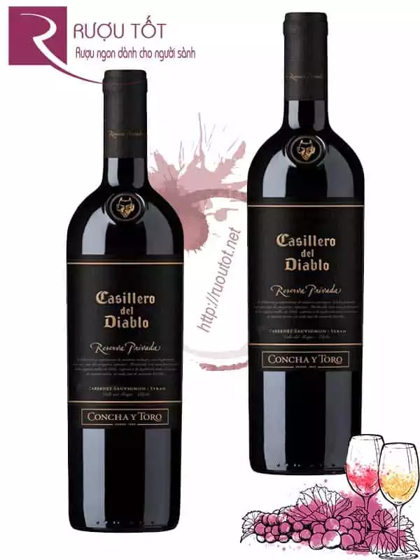 Vang Chile Casillero Del Diablo Reserva Privada Cabernet Sauvignon