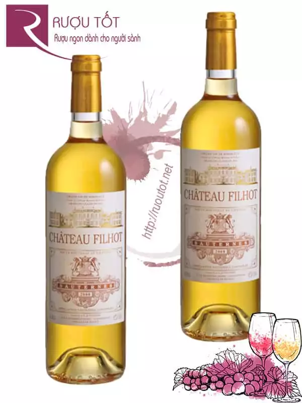 Vang Pháp Chateau Filhot Sauternes Grand Cru Classe Cao cấp