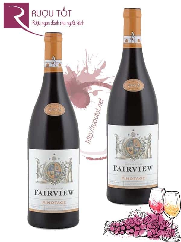 Rượu vang Fairview Pinotage Thượng hạng