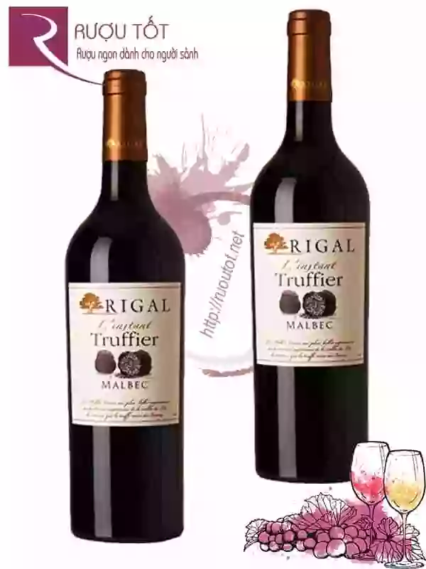 Vang Pháp Rigal L'instant Truffier Malbec