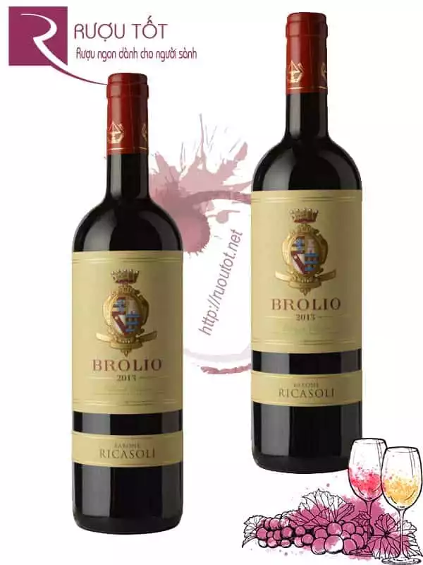 Vang Ý Barone Ricasoli Brolio Chianti Classico Riserva Cao cấp