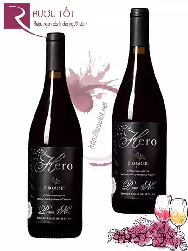 Vang Chile Hero Pinot Noir Thượng hạng