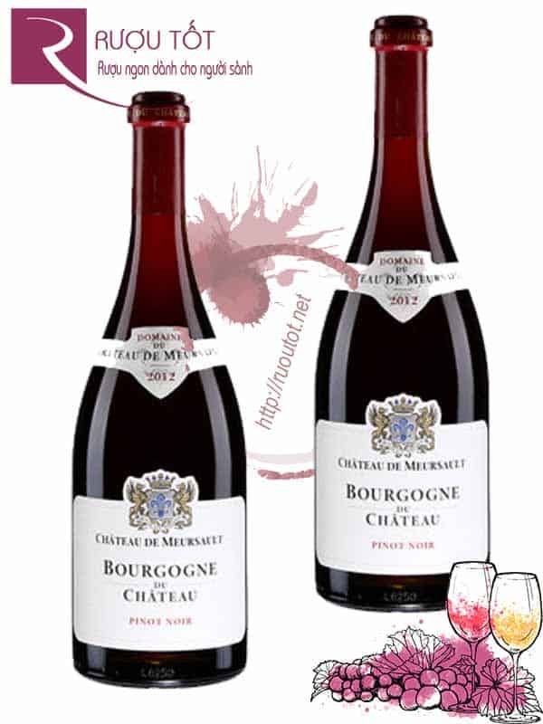 Rượu Vang Bourgogne Du Château Pinot Noir Thượng hạng